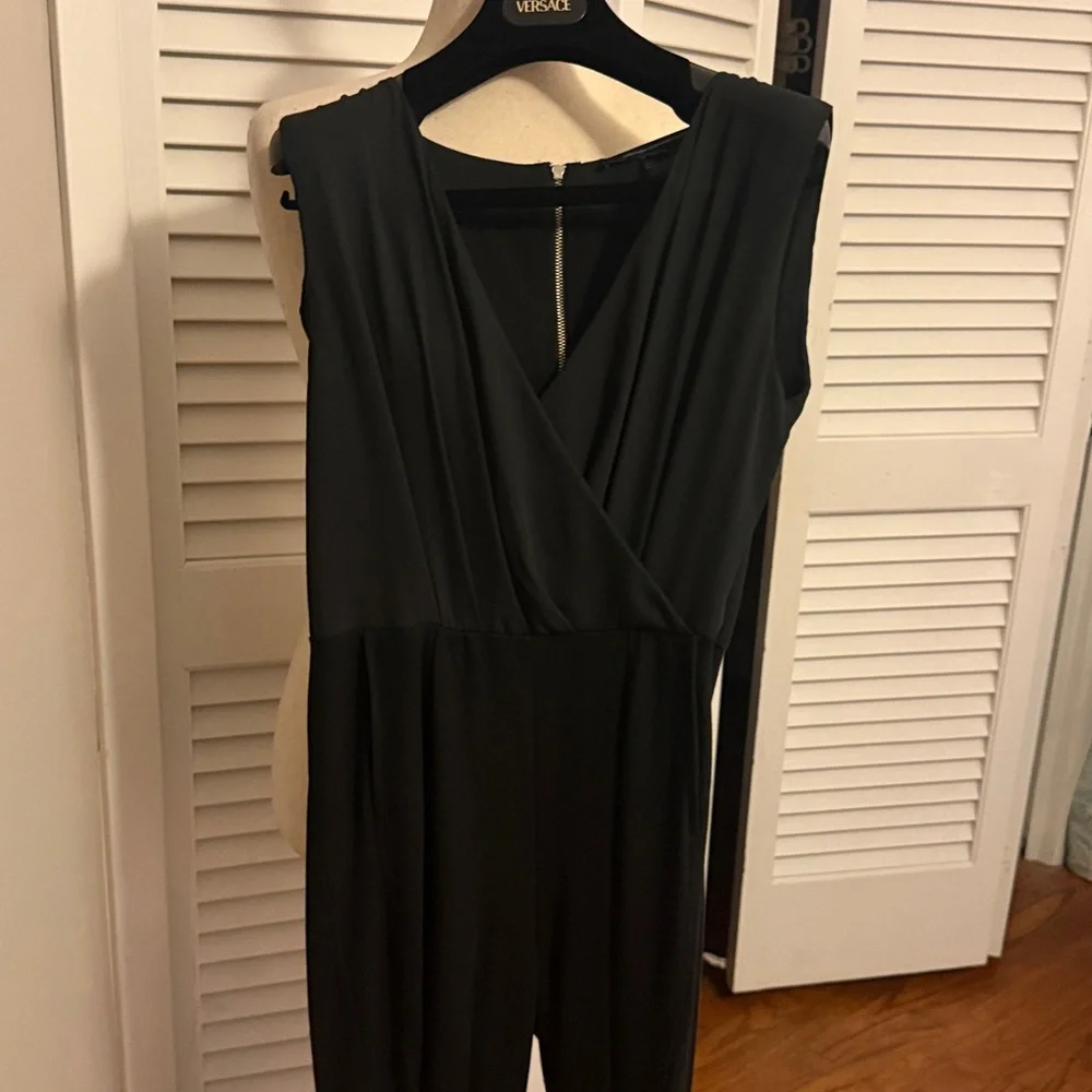 French Connection Black Sleeveless Jumpsuit See video - Picture 6 of 16